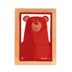 Games & Puzzles|Janod 6 Forest Blocks Box