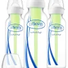 Bottle Feeding|Dr Brown's 8 oz Options Narrow Bottle - 3pk