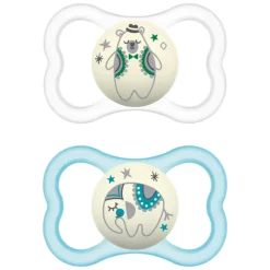Pacifiers|MAM Air Night Pacifier - 6+ Months - 2 Pack
