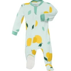 Sleepers|ZippyJamz Assorted Organic Footed Sleepers