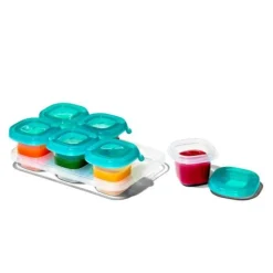 Food Prep & Storage|Oxo Tot Baby Blocks Silicone Freezer Storage Containers