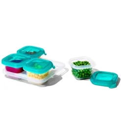 Food Prep & Storage|Oxo Tot Baby Blocks Silicone Freezer Storage Containers