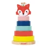 Sensory Toys|Janod Baby Forest Fox Stacker