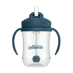Tableware|Dr Brown's Baby's First Straw Cup - Blue