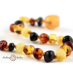 Teething Necklaces|Healing Amber Baltic Amber Teething Bracelets - 5.5 inches