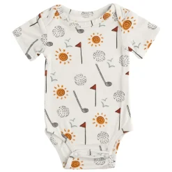 Onesies|Pip + Phee Bamboo Short Sleeve Bodysuits - Prints