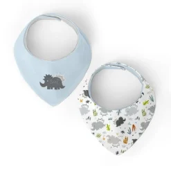 Bibs & Burp Cloths|Kushies Bandana Bib - 2 Pack