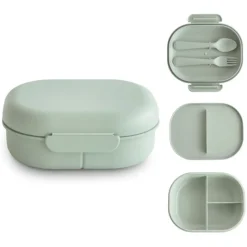 On-The-Go Feeding|Mushie Bento Lunchbox