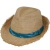 Hats|CaliKids Boys Rafia Fedora Hat