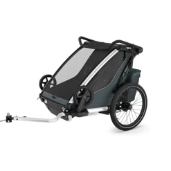 Jogging Strollers|Double Strollers|Thule Chariot Cross 2 Double Bike Trailer