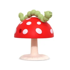 Silicone Teethers|RaZbaby Chompy Mushroom Grip Silicone Teether