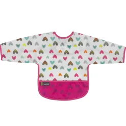 Bibs & Burp Cloths|Kushies Clean Bib with Sleeves