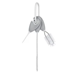 Bottle Feeding|Oxo Tot Cleaning Set For Straw & Sippy Cups - Grey