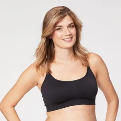 Nursing Bras & Tanks|Cake Maternity Cotton Candy Nursing Bra Black