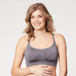 Nursing Bras & Tanks|Cake Maternity Cotton Candy Nursing Bra Black