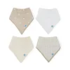 Bibs & Burp Cloths|Little Unicorn Cotton Muslin + Fleece Bandana Bib
