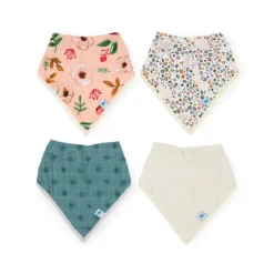 Bibs & Burp Cloths|Little Unicorn Cotton Muslin + Fleece Bandana Bib