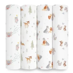 Swaddles|Aden & Anais Cotton Muslin Swaddles - 4 Pack