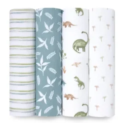 Swaddles|Aden & Anais Cotton Muslin Swaddles - 4 Pack