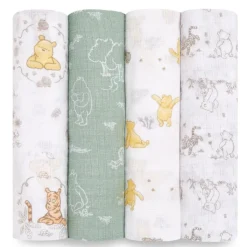 Swaddles|Aden & Anais Cotton Muslin Swaddles - 4 Pack