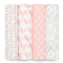 Swaddles|Aden & Anais Cotton Muslin Swaddles - 4 Pack