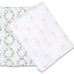 Swaddles|Lulujo Cotton Swaddles - 2 Pack