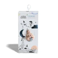 Bedding|Rookie Humans Crib Sheet - Moon's Birthday (Satin)
