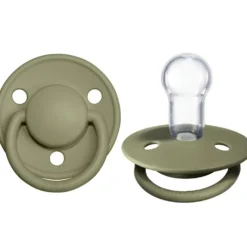 Pacifiers|Pacifier Sets|BIBS De Lux Silicone Natural Pacifier - 2 Pack