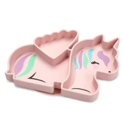 Tableware|Melii Baby Divided Silicone Suction Plate