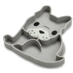 Tableware|Melii Baby Divided Silicone Suction Plate