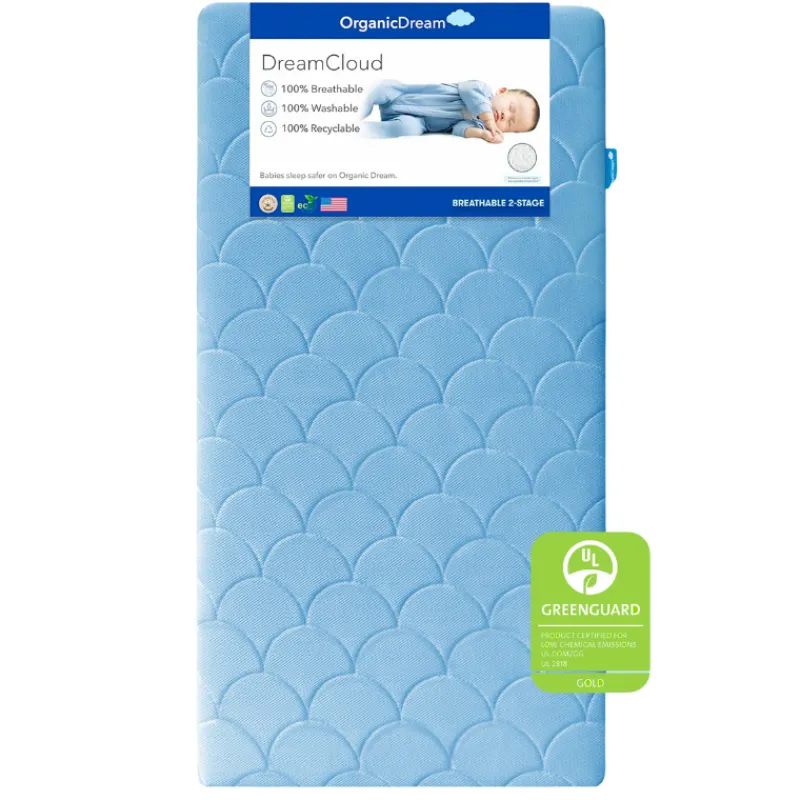 Mattresses|Mattresses|Organic Dream DreamCloud 2-Stage Crib Mattress