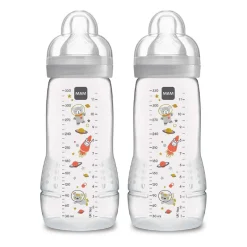 Bottle Feeding|MAM Easy Active Bottle 4+ Month - 11 oz - 2 Pack