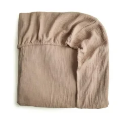 Bedding|Mushie Extra Soft Muslin Crib Sheet