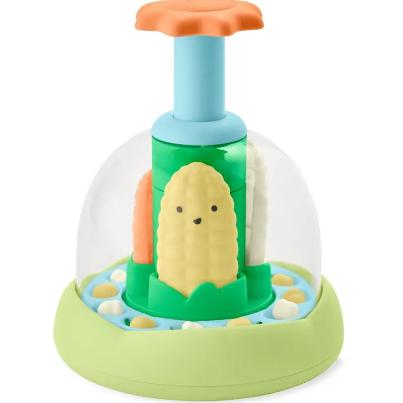 Sensory Toys|Skip Hop Farmstand Push & Spin Baby Toy