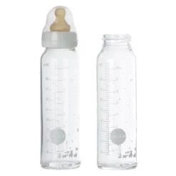 Bottle Feeding|Hevea Glass Bottles - 2 Pack
