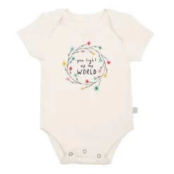 Onesies|Finn and Emma Holiday Graphic Short Sleeve Bodysuit