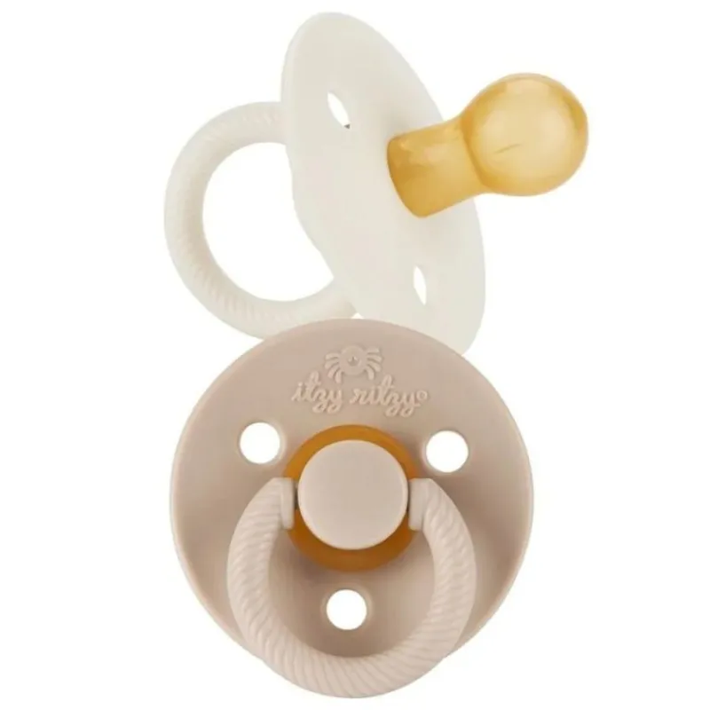 Pacifiers|Pacifier Sets|Itzy Ritzy Itzy Soother Natural Rubber Pacifier - 2 Pack