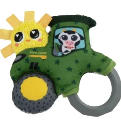 Rattles Teethers|Sensory Toys|Lamaze John Deere My First Tractor Rattle