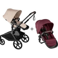 Full Size Strollers|Bugaboo Kangaroo Complete + Sibling Seat Bundle