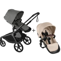 Full Size Strollers|Bugaboo Kangaroo Complete + Sibling Seat Bundle