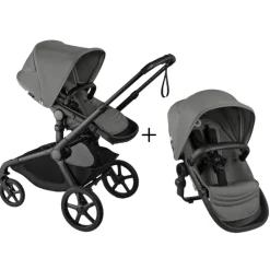 Full Size Strollers|Bugaboo Kangaroo Complete + Sibling Seat Bundle