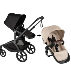 Full Size Strollers|Bugaboo Kangaroo Complete + Sibling Seat Bundle