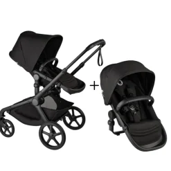 Full Size Strollers|Bugaboo Kangaroo Complete + Sibling Seat Bundle