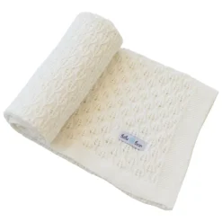 Bedding|Beba Bean Knit Leaf Baby Blanket