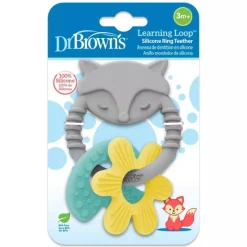 Silicone Teethers|Dr Brown's Learning Loop Teether