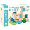 Building Toys|Mideer Let Us Build a City Blocks Set - 79 Pieces