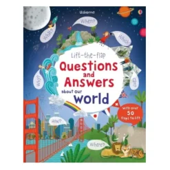 Books|Harper Collins Canada Lift The Flap Questions & Answers Book - World
