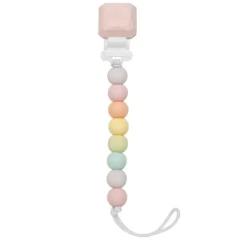 Pacifiers|Pacifier Clips|LouLou Lollipop Lolli Gem - Silicone Pacifier Clip