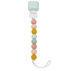 Pacifiers|Pacifier Clips|LouLou Lollipop Lolli Gem - Silicone Pacifier Clip