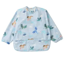 Bibs & Burp Cloths|LouLou Lollipop Long Sleeve Waterproof Bib